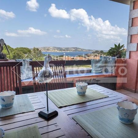 23 Baia Faro - Trilocale Mansardato Con Ampia Terrazza Vista Mare Palau Kültér fotó
